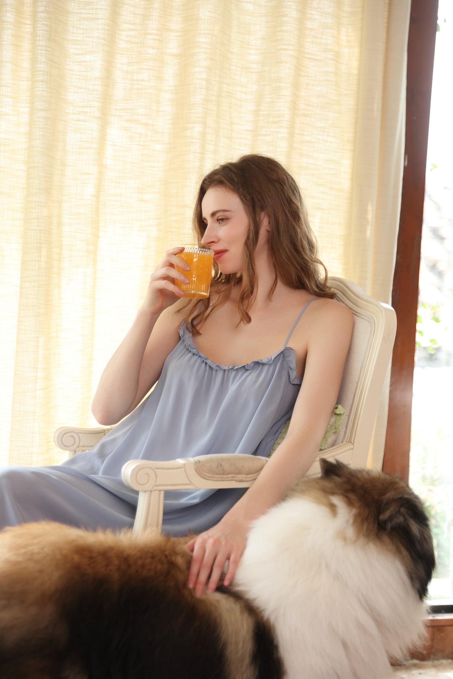 Asnature Mulberry Silk Sleepwear