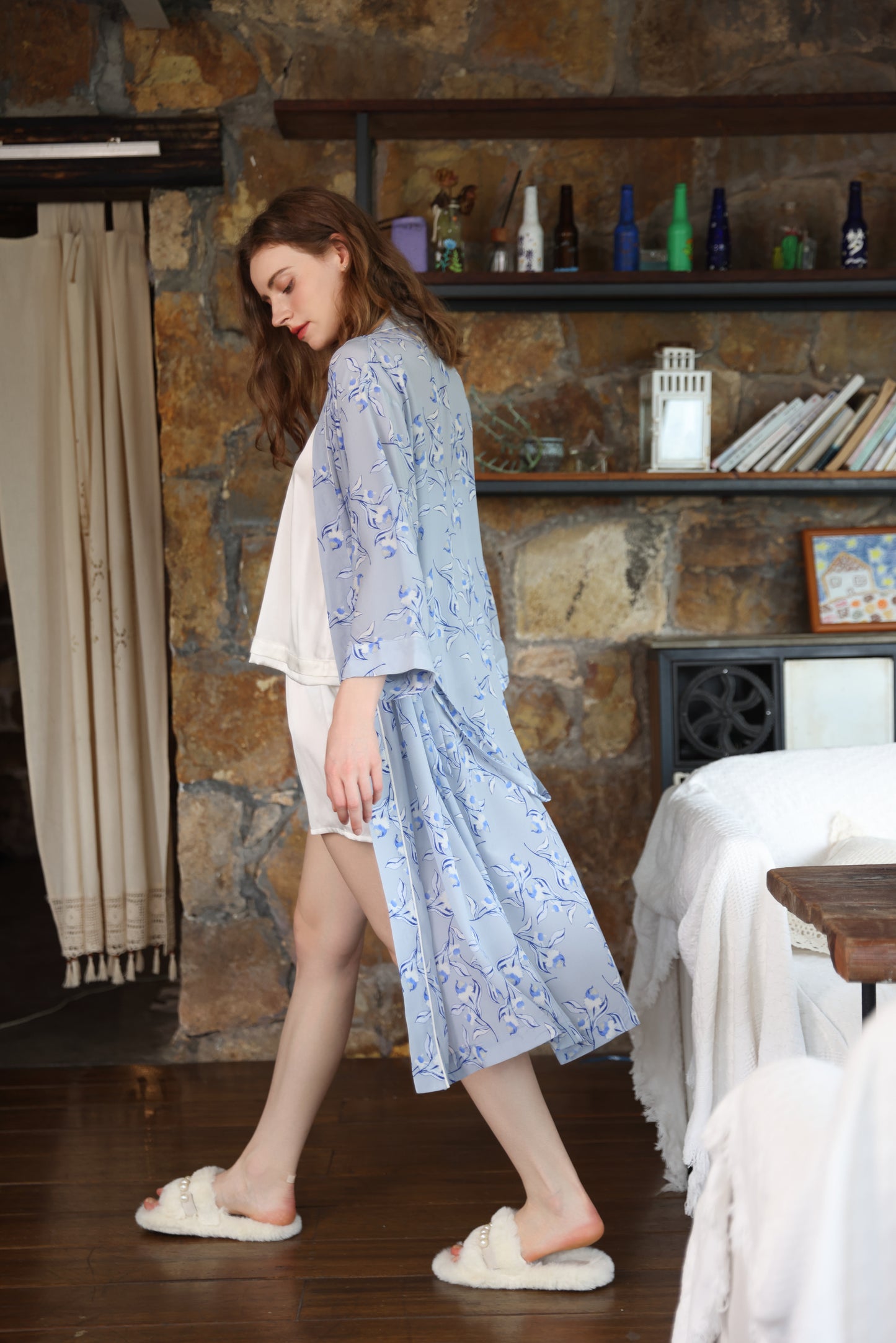 Asnature Mulberry Silk Sleepwear
