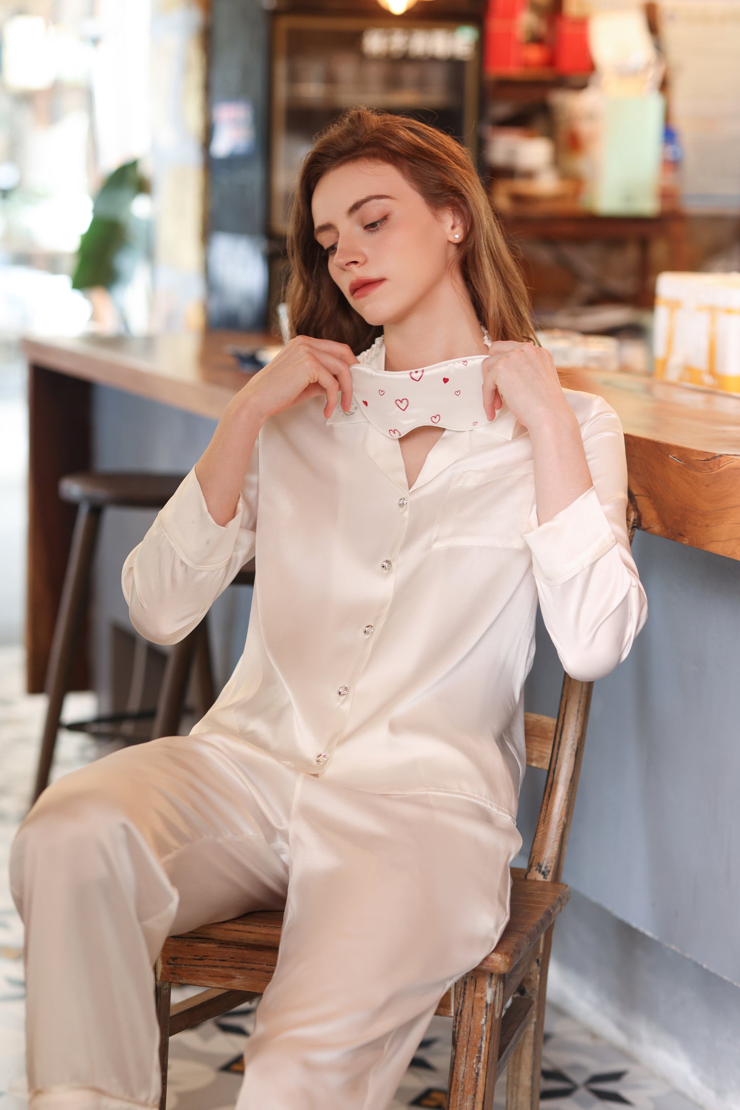Asnature Mulberry Silk Sleepwear