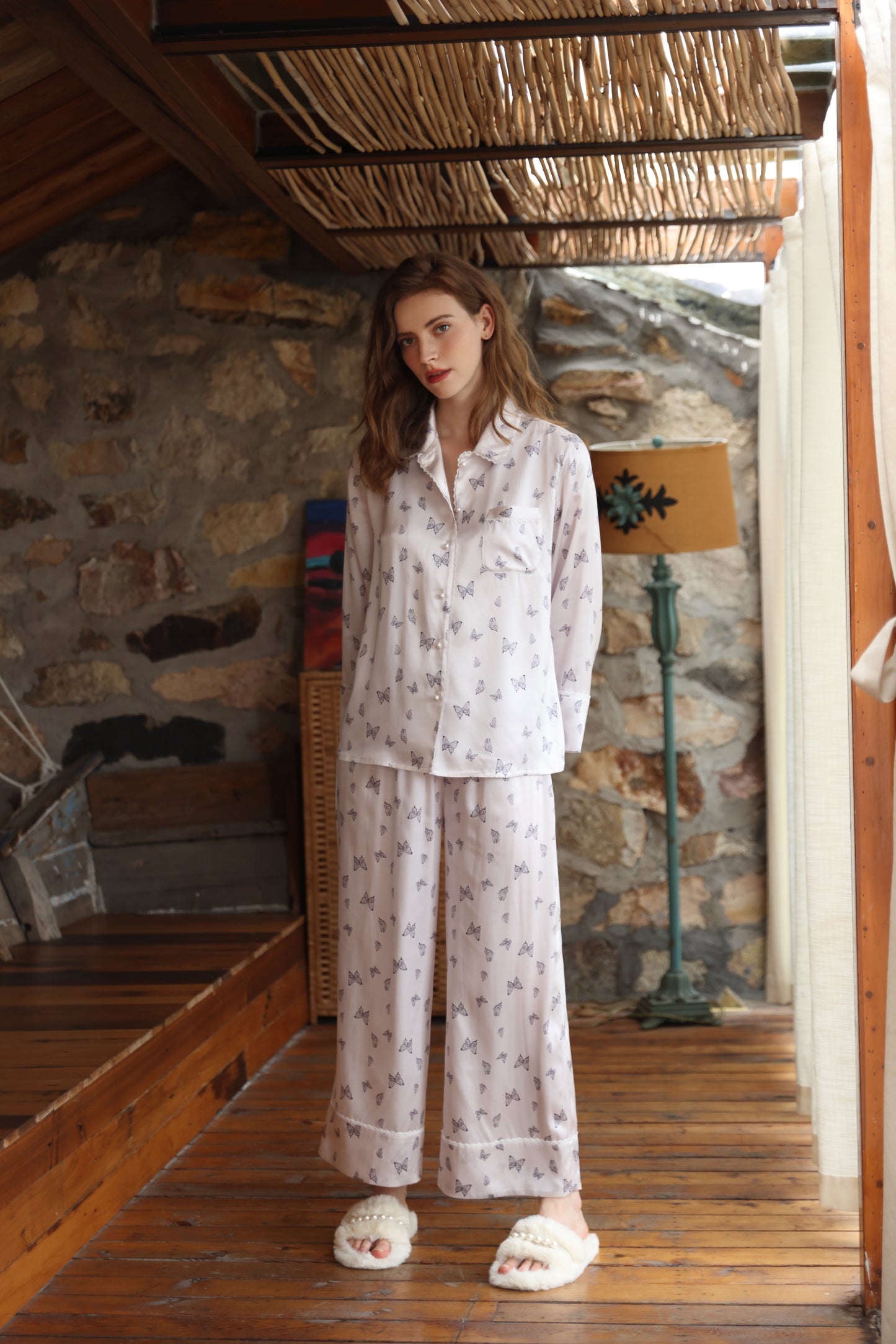 Asnature Mulberry Silk Sleepwear