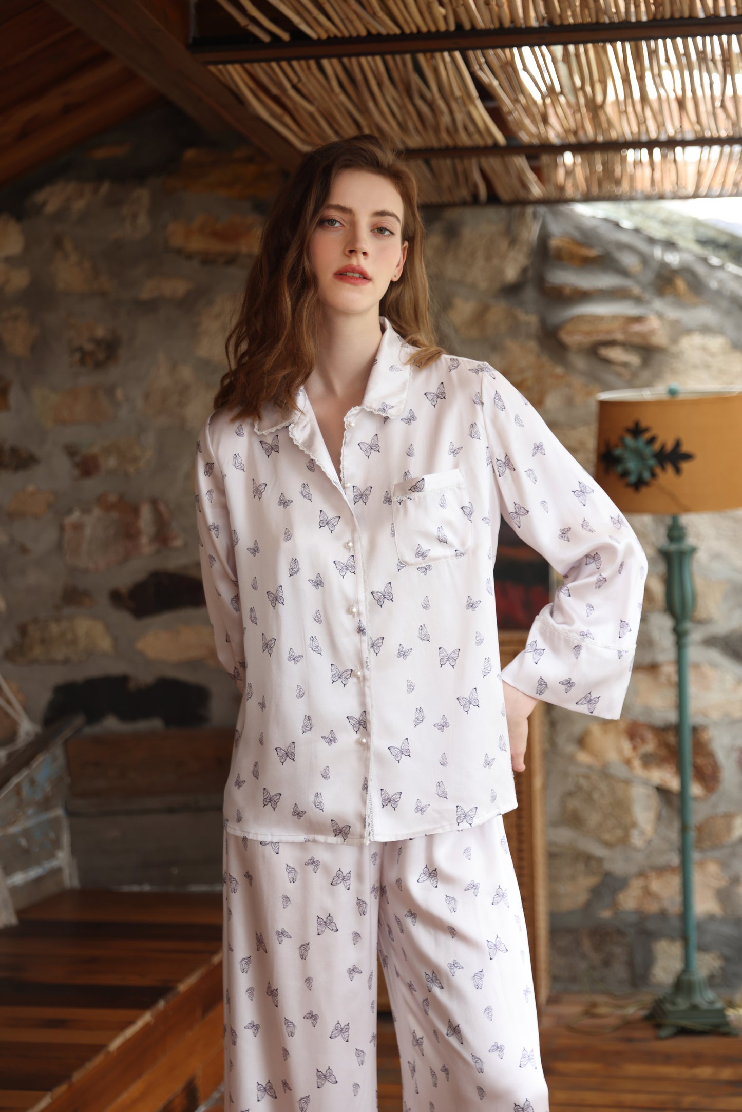 Asnature Mulberry Silk Sleepwear