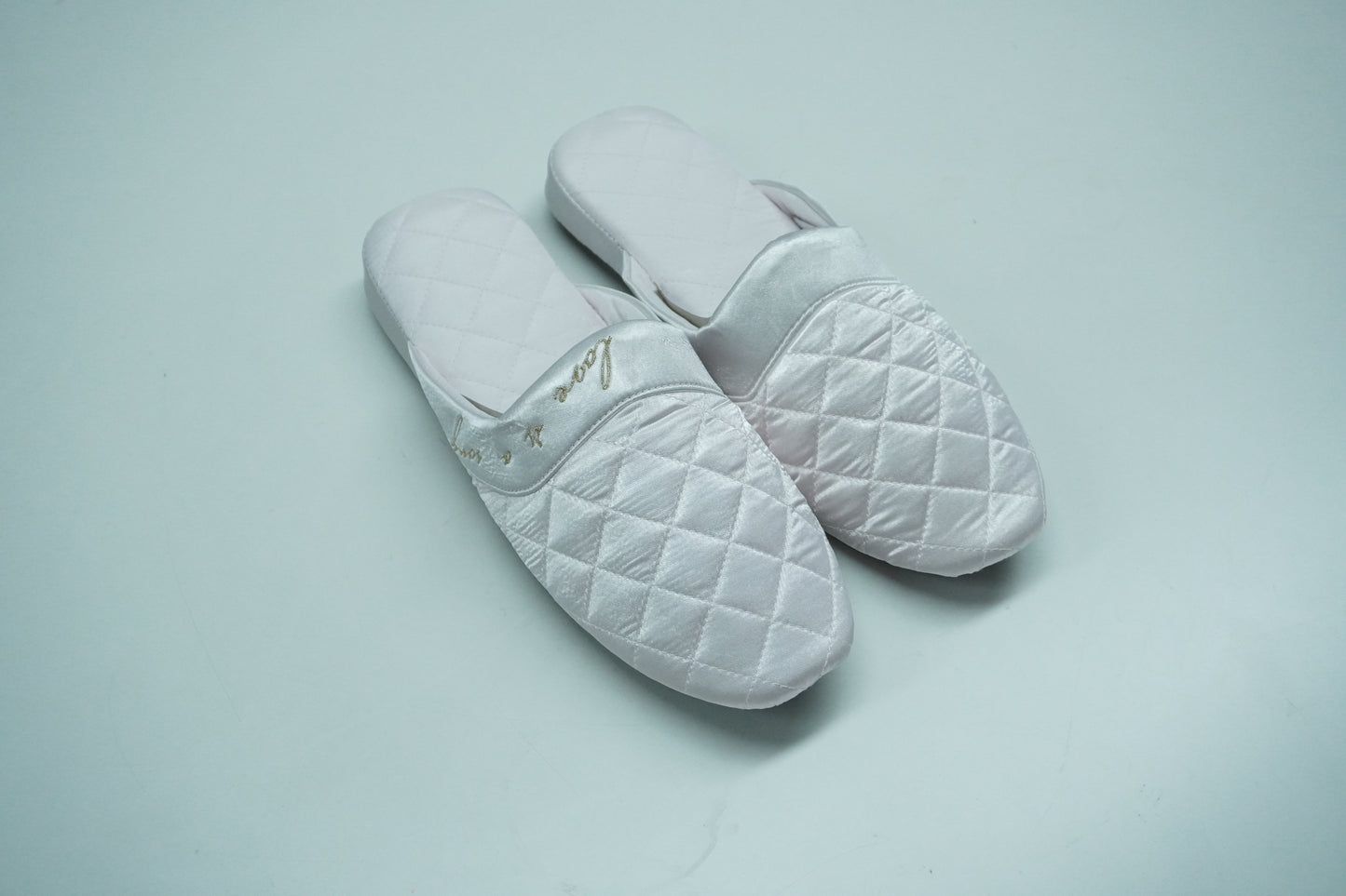 ASNATURESilk slippers flat sole comfortable home