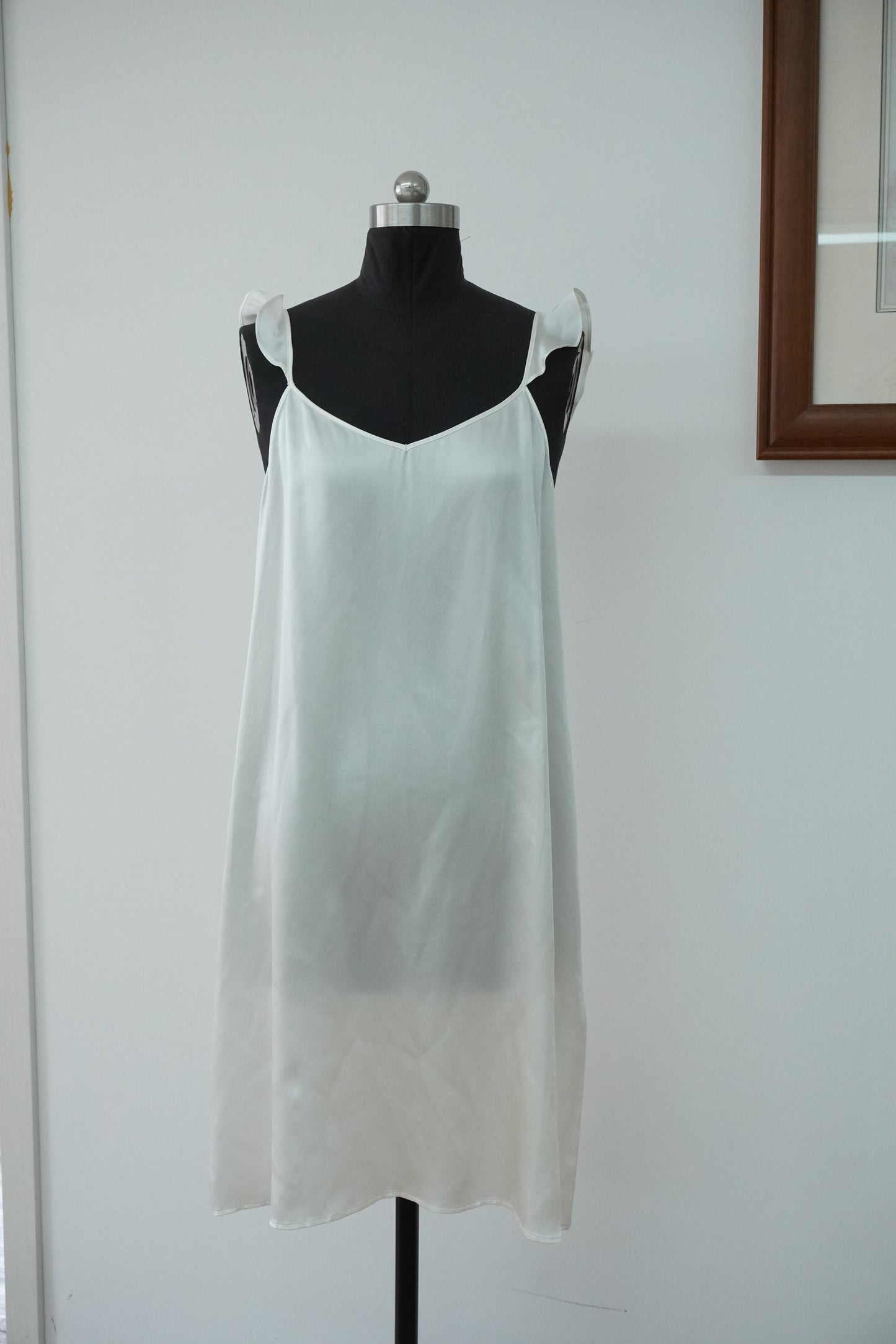 ASNATURE Women's printed 100%suspended real silk home service can be worn outside
