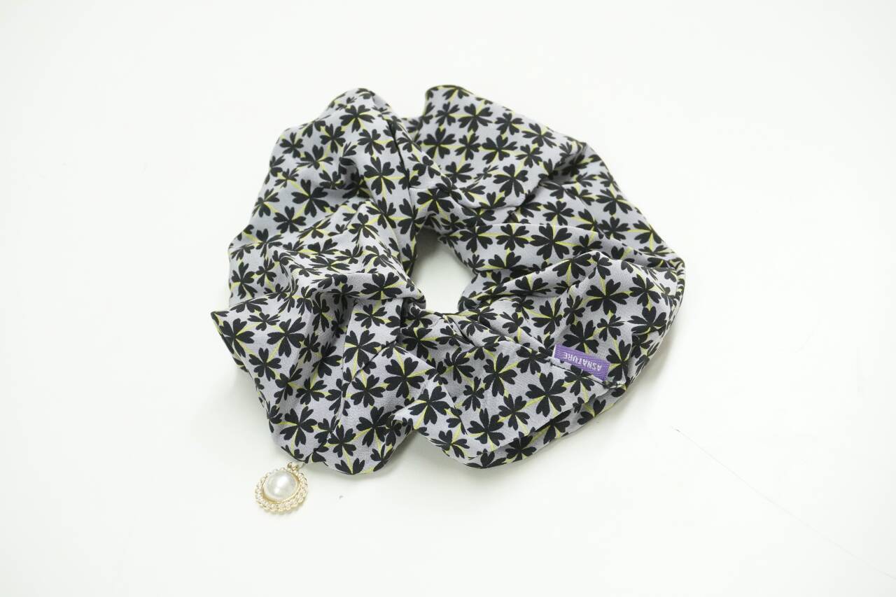 ASNATURE Light and simple with soft silk satin plate hair tie hair ponytail rope leather band woman