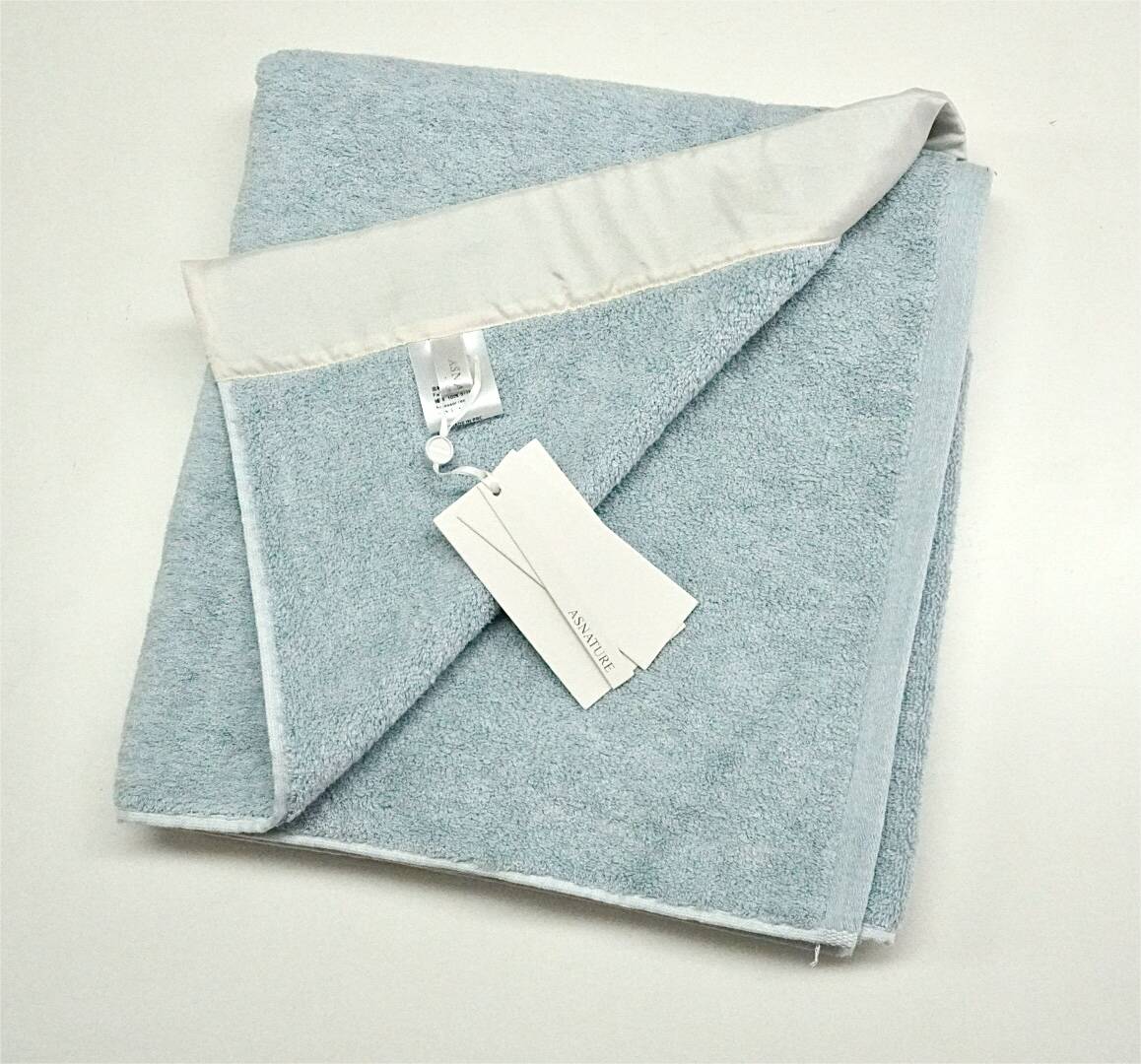 ASNATURE Thickened bath towel with silk edge
