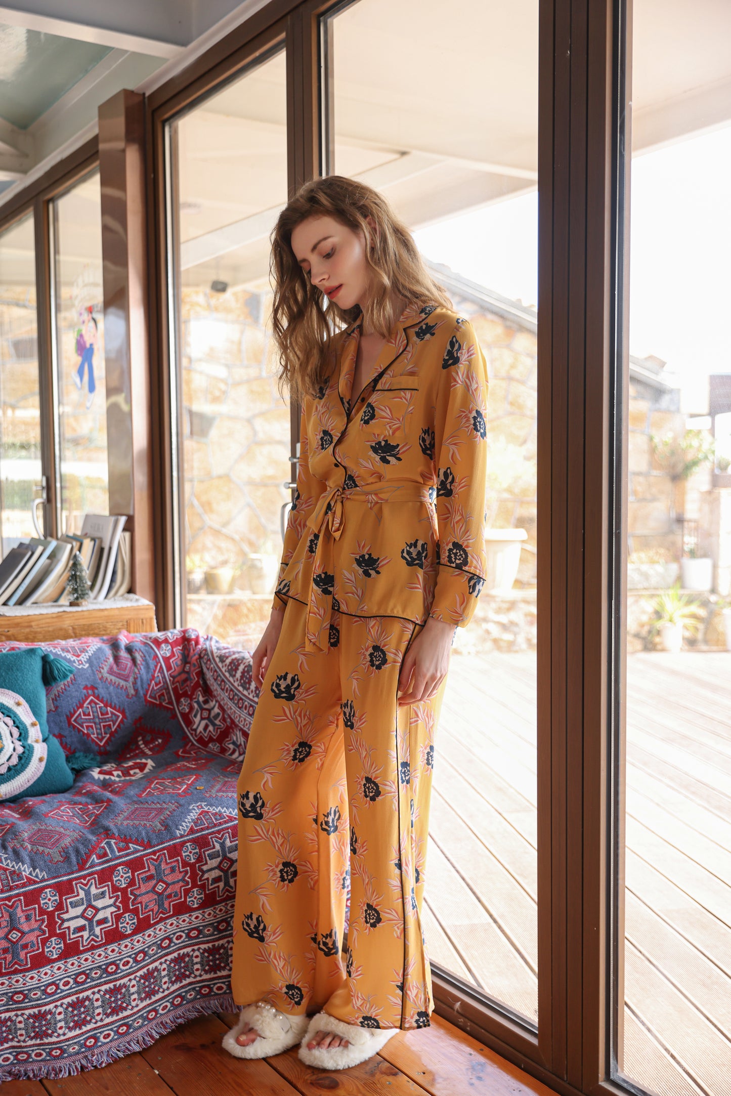 Asnature Mulberry Silk Sleepwear