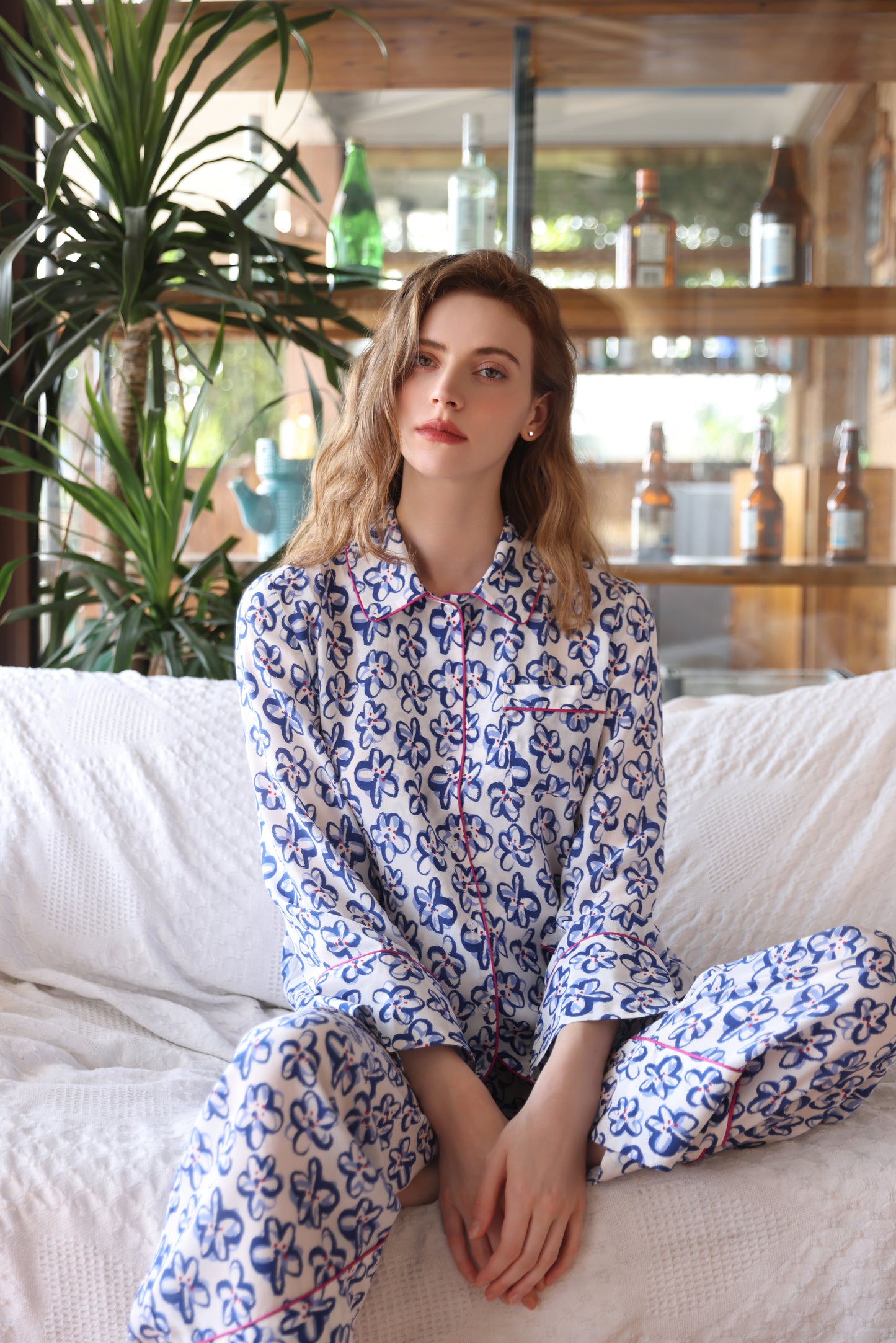 Asnature  Real silk shirt top