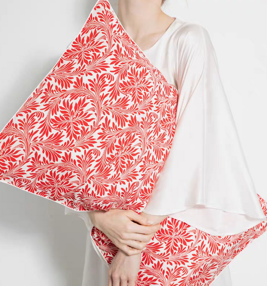 asnature silk pillow case mulberry silk gift wedding customization hair silk pillow sleeve single -sided silk real silk