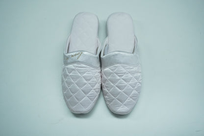 ASNATURESilk slippers flat sole comfortable home