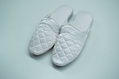 ASNATURESilk slippers flat sole comfortable home